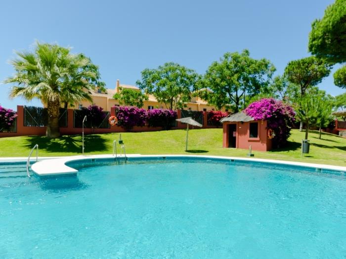 Large terrace and pool