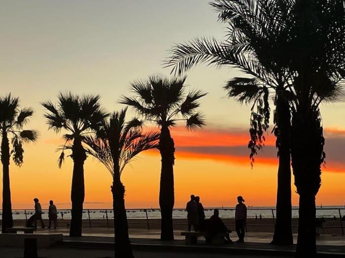Sanlúcar, a 500 metros de la playa